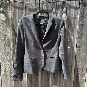 Talula by Aritzia Women’s Black Wool Single Breasted Blazer Coat size 4